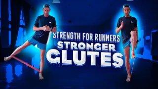 Strength For Runners - Resistance Band 16min Workout - Build Stronger Glutes/ Workout 3