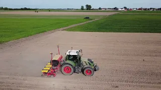 🌽 Siew Kukurydzy 2024🌱GR Błażeczek🔥 Fendt 718 Vario & Väderstad Tempo🔥