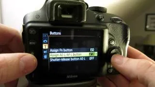 How to do Back Button Autofocus (AF) with your Nikon D3300