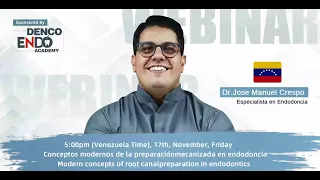 " Modern concepts of root canal preparation in endodontics "Webinar Review!
