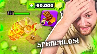 🔥😱MEINE Kreditkarte BRENNT! - 600€ für KING Gauntlet! Most Broken ITEM in Clash of Clans!