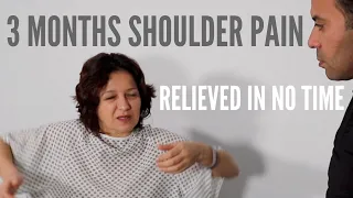 3 Months of Shoulder Pain Relieved Before Your Eyes (REAL RESULTS!!!)