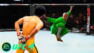 UFC4 Bruce Lee vs Shaolin Monkey EA Sports UFC 5 PS5