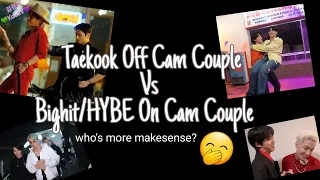 Taekook Off Cam couple vs Bighit On Cam Couple. who more makesense? Taekook memory 2021 DVD