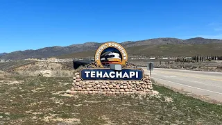 Tehachapi California drone video