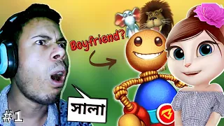 Talking Angela Love's Kick The Buddy ? | part 1 | SUBROTO GAMING | SOKHER GAMER | THE BANGLA GAMER