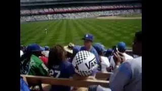 This is why you DONT bring beach balls to Baseball Games