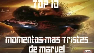 TOP 10: Momentos más Tristes en Películas de Marvel (MCU)