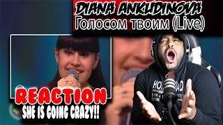 American reacts to Diana Ankudinova (Диана Анкудинова) Голосом твоим | Reaction