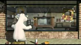 Mosconi the Bear watching tv.flv
