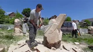 Скульптура из дерева -  Резьба бензопилой