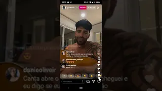 Gustavo Lima live Instagram (faz homenagem ao Paulinho do Roupa Nova)