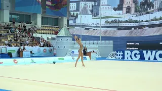 Linoy Ashram ISR - Hoop 20.150  WCC Kazan 2018 AA