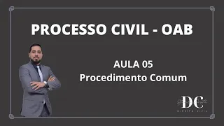 Revisão OAB - Processo 05 - Procedimento Comum