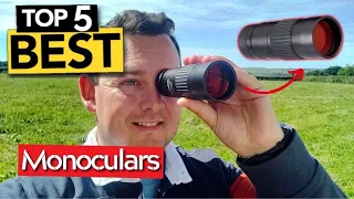 TOP 5 RIDICULOUSLY GOOD Monoculars: Today’s Top Picks