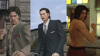 No HUD - Kiryu Heat Moves with Oda, Tachibana and Nishiki