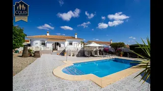 ARB4VGL04 - Detached villa with pool, annexe & garage in Arboleas - €269,950