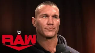 Randy Orton on Batista going into WWE Hall of Fame: Raw Exclusive, Dec. 9, 2019