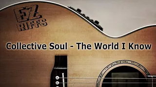 Collective Soul - The World I know Guitar Lesson Tutorial