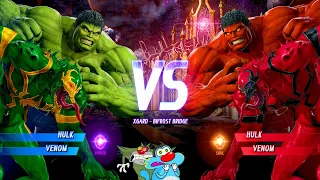 GREEN ANTI VENOM & GREEN HULK VS RED ANTI VENOM & RED HULK FIGHT IN MCI (FT. OGGY)