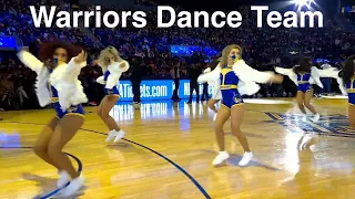 Warriors Dance Team (Golden State Warriors Dancers) - NBA Dancers - 1/29/2022  dance performance