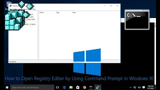 How to Open Registry Editor by Using Command Prompt in Windows 10