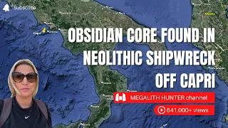 OBSIDIAN Core Found In NEOLITHIC Shipwreck Off CAPRI