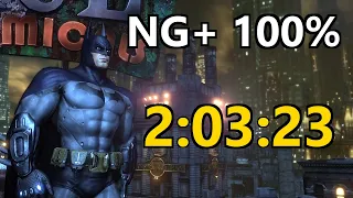 [WR] Batman: Arkham City Speedrun (NG+ 100%) in 2:03:23