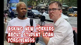 Talking to New Yorkers about Student Loan forgiveness