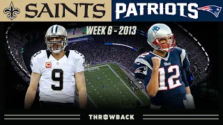 Brady & Brees Matchup Ends is Last Second Drama! (Saints vs. Patriots 2013, Week 6)