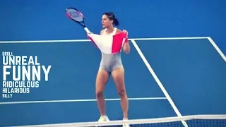 Tennis. TOP Funny Moments (2018 Edition) - Part 7