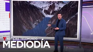 El río atmosférico azota a California y amenaza con inundaciones | Noticias Telemundo