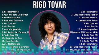 Rigo Tovar 2024 MIX Las Mejores Canciones - El Testamento, Qué Manera De Perder, Noches Eternas,...