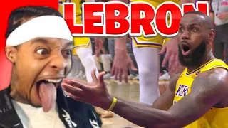 FLIGHTREACTS X LEBRON JAMES FUNNIEST MOMENTS!