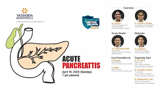 Topic: ACUTE PANCREATTIS | Yashoda Hospitals Hyderabad