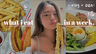 *realistic* what i eat in a week in university (korean food + intuitive) 🍚🍴