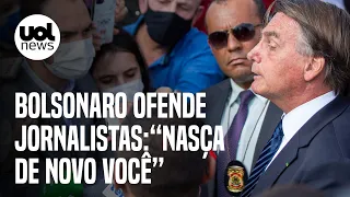 Bolsonaro se irrita com perguntas sobre Covaxin e insulta jornalistas no interior de São Paulo