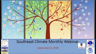 Southeast Climate Monthly Webinar and ENSO Update