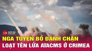 Nga phá huỷ hàng loạt tên lửa của Ukraine nhằm vào Crimea | Tình hình chiến sự Nga Ukraine | Tin24h