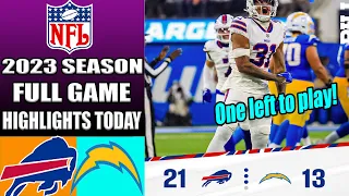 Bills vs Chargers [FULL HIGHLIGHTS] WEEK 16 12/23/2023 | NFL HighLights TODAY 2023