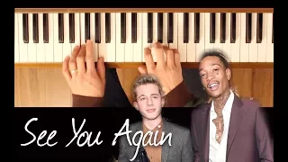 Wiz Khalifa (See You Again) [Easy Piano Tutorial]