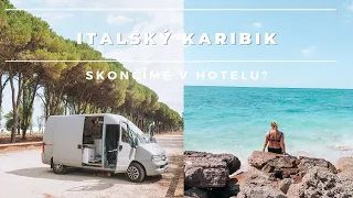 ITALSKÝ KARIBIK a urychlený odjezd ze země | vanlife Italy