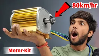 Convert Your Petrol Bike to Electric With this Conversion Kit || 80km/hr || Creative Science