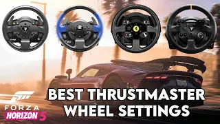 Best Thrustmaster TMX T150 T300 TX Forza Horizon 5 Racing/Drifting Wheel Settings