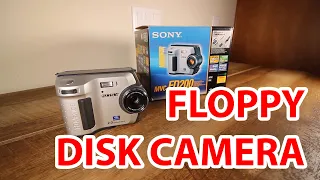 Floppy Disk Camera | Digital Camera History | Sony Mavica MVC-FD200