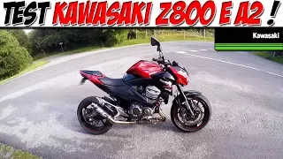 #MotoVlog 20 : TEST KAWASAKI Z800 E / Permis A2 / Peut mieux faire !