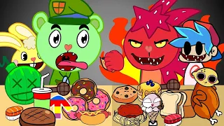 FLIPPY Vs FLAKY MUKBANG ANIMATION COMPLETE EDITION 2 | HAPPY TREE FRIENDS