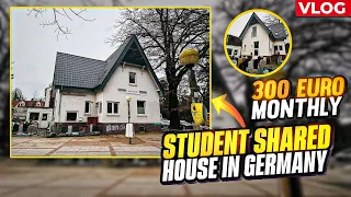 STUDENT SHARED HOUSE IN GERMANY //  300 Euro Rent in Hamburg // Student // Studienkolleg // Indian !