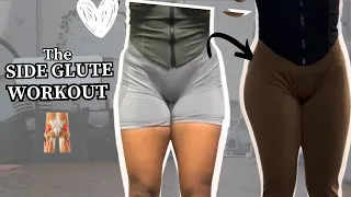 FROM SQUARE SHAPE TO HEART ♡ 11 MINUTE FOLLOW ALONG BANDED SIDE GLUTE WORKOUT