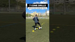 Improve Your Close Control Dribbling⚽️#football #soccer #shorts